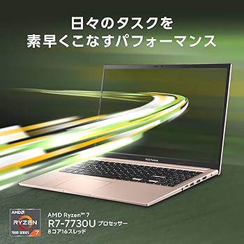 Amazon.co.jp: ASUS ノートパソコン Vivobook 15 15.6インチ Ryzen 7