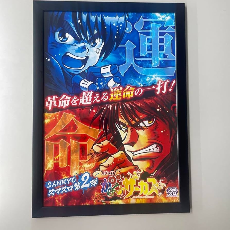 Amazon.co.jp: スロット からくりサーカス スマスロ A4ポスター : おもちゃ