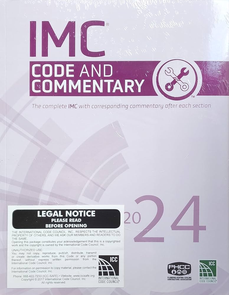 2024 IMC Code and Commentary. ISBN 9781963845297: International