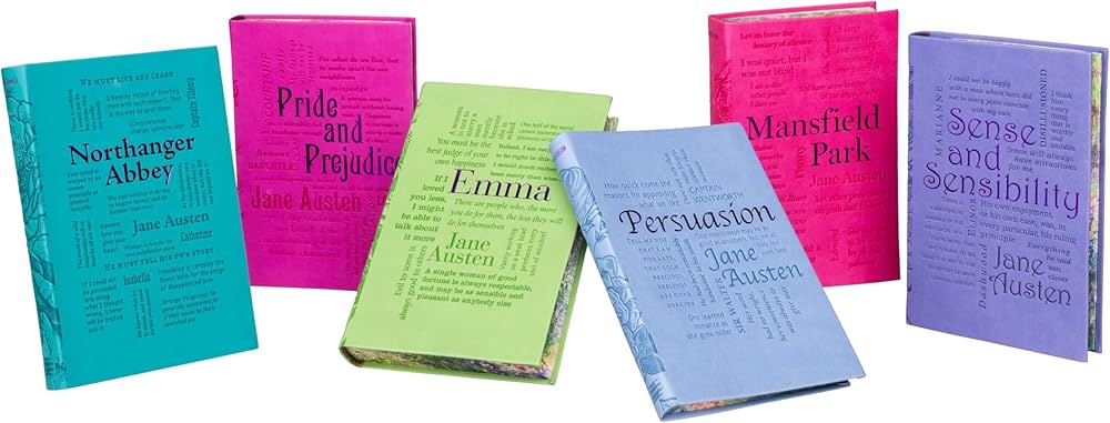 Amazon.com: Jane Austen Boxed Set (Word Cloud Classics