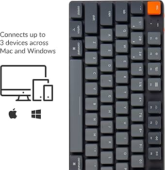 Amazon.com: Keychron K1 SE, 87 Keys Ultra-Slim Wireless Bluetooth