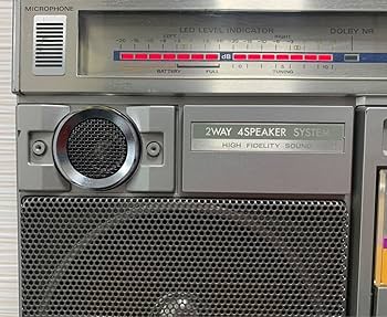 Amazon.co.jp: 動作品 ヒタチ PERDISCO パディスコ TRK-8290 ラジカセ