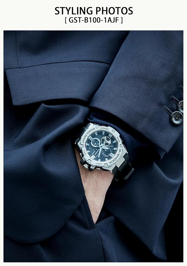 G-Shock Casio G-Steel GST-B100-1AJF Japan Import, Modern, Modern