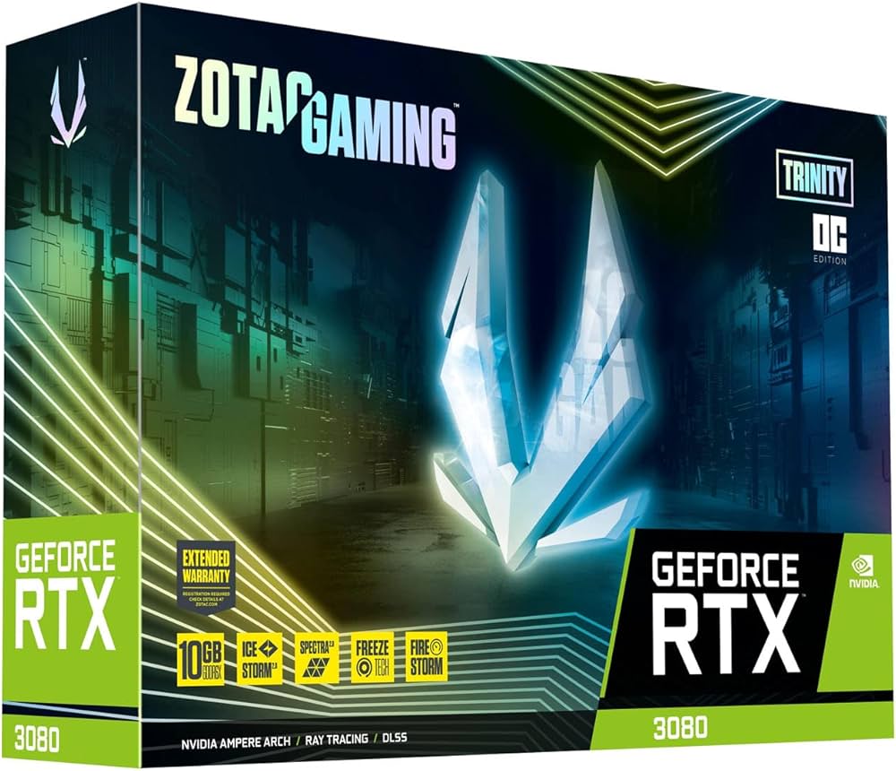 Amazon | ZOTAC GAMING GeForce RTX 3080 Trinity OC LHR グラフィック