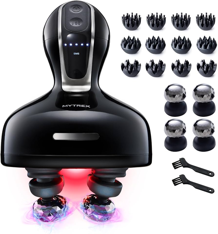 Amazon.co.jp: Mytrex Mytrex EMS Head Spa Deep X Ion Electric