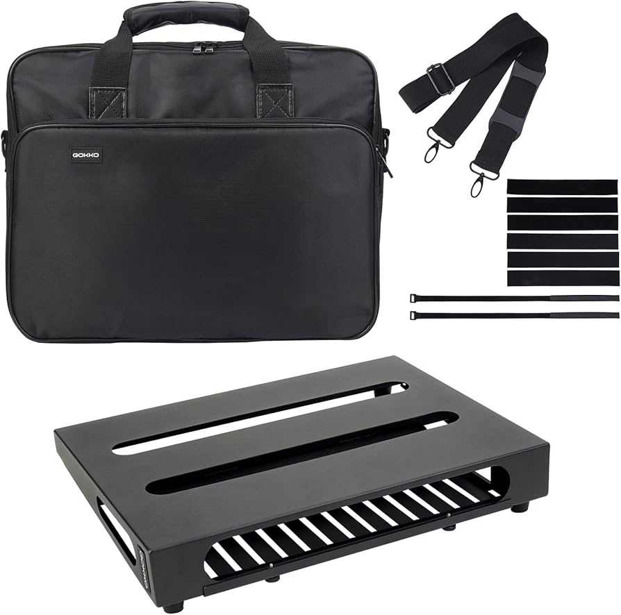 Amazon | GOKKO ギターエフェクター ボード ペダルボード 収納バッグ