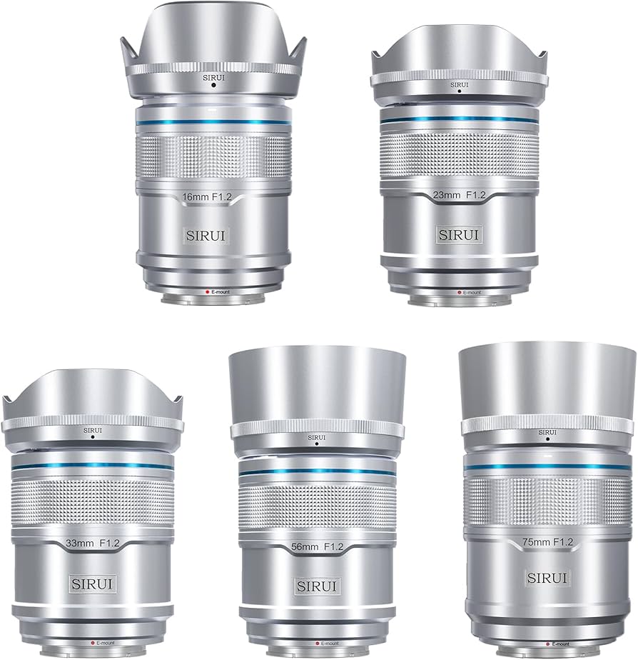 Amazon.com : SIRUI Sniper 16mm, 23mm, 33mm, 56mm, 75mm Autofocus