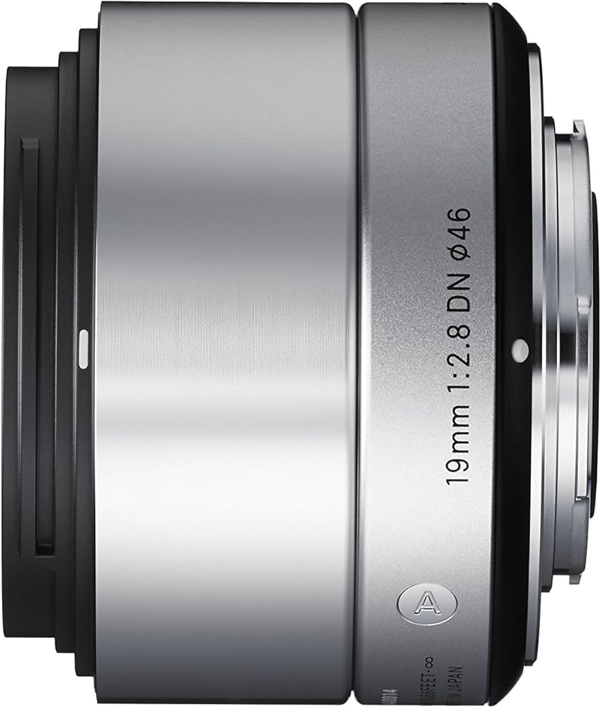 Amazon.co.jp: SIGMA 交換レンズ 19mm F2.8 DN Silver ソニーE用