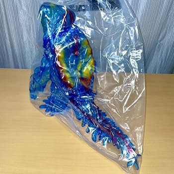 Amazon.co.jp: ギガブレイン ヘドラ クリアブルー ソフビ sofvi