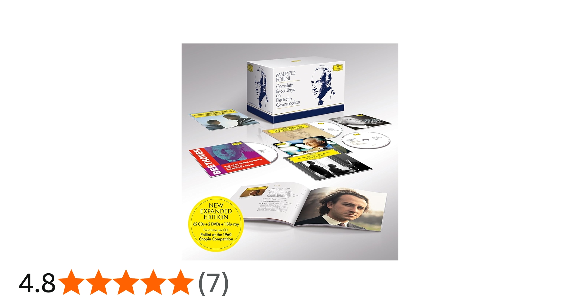 Amazon.co.jp: Maurizio Pollini: Complete Recordings on Deutsche