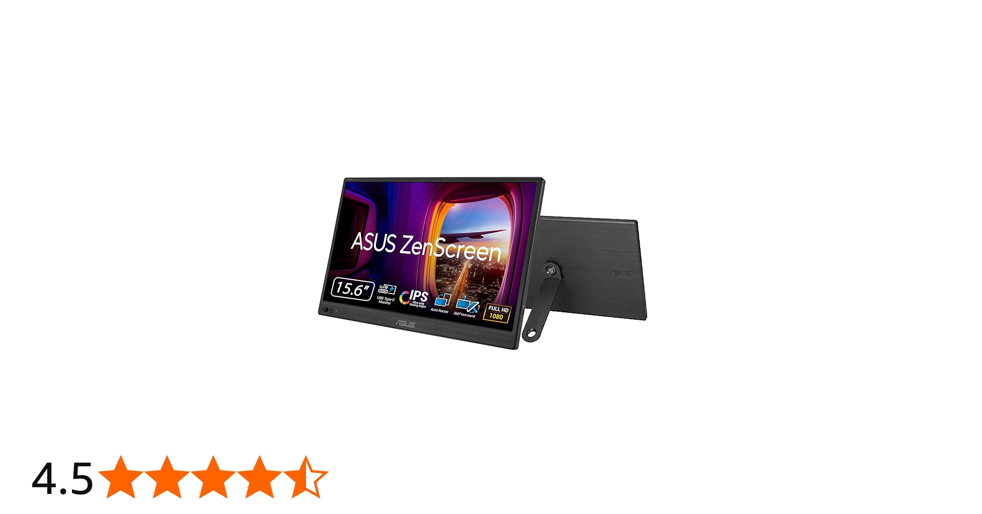 Amazon.co.jp: ASUS Portable Monitor/ZenScreen MB169CK-J/Portable