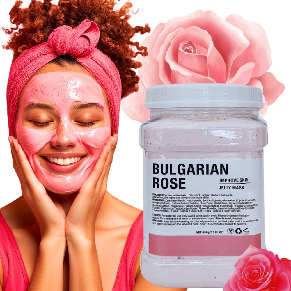 Amazon.com : DR MEINAIER Luxury Rose Facial Mask, Anti-Acne Skin