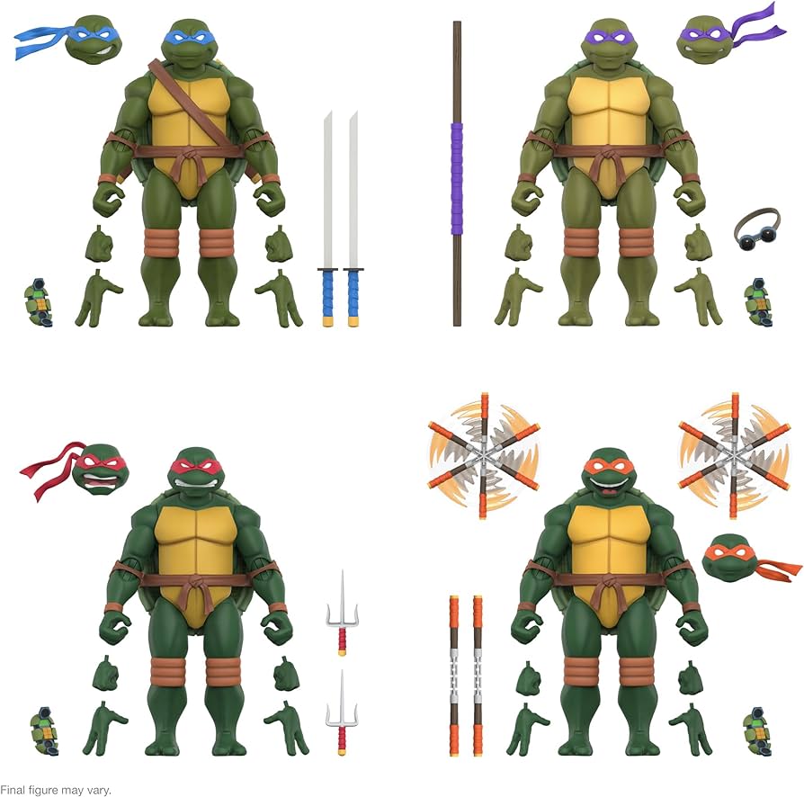 Amazon.co.jp: Super7 ティーンエイジ・ミュータント・ニンジャ