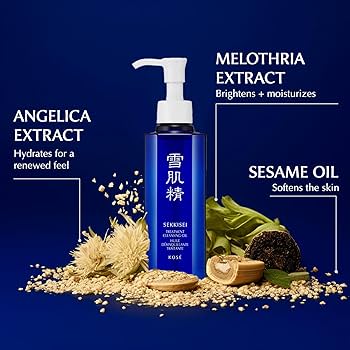 Amazon.com : SEKKISEI Cleanse DUO Bundle, Treatment Cleansing Oil