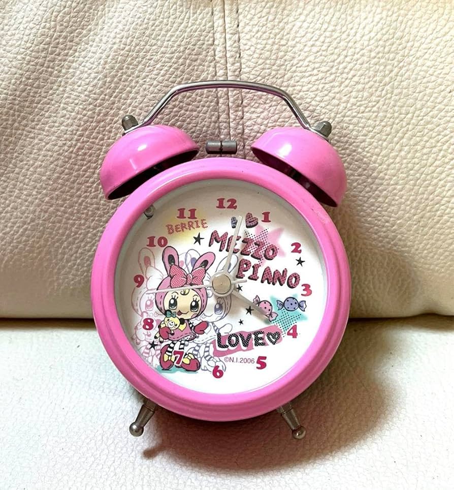 Amazon.co.jp: ノーブランド品平成レトロメゾピアノ目覚まし時計ベリエ
