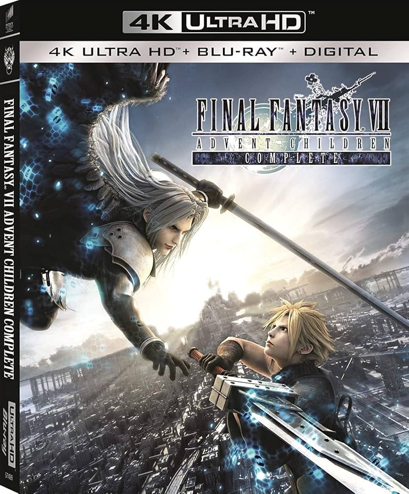Amazon.com: Final Fantasy Vii: Advent Children Complete - 4K + Blu