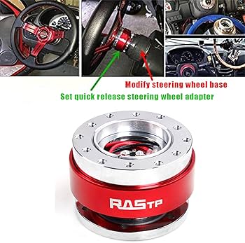 Amazon | RASTP ステアリングホイール クイックリリース ハブ
