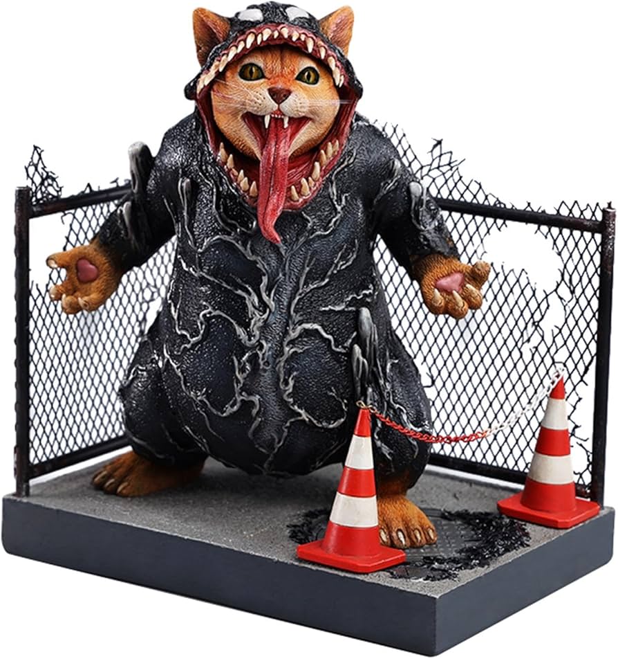 Amazon.co.jp: JXK ヴェノムキャット ヴェノムの猫版 ホーム