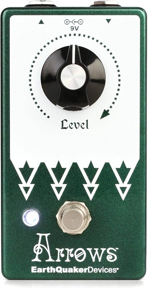 Amazon.com: EarthQuaker Devices Arrows V2 Preamp Booster Guitar