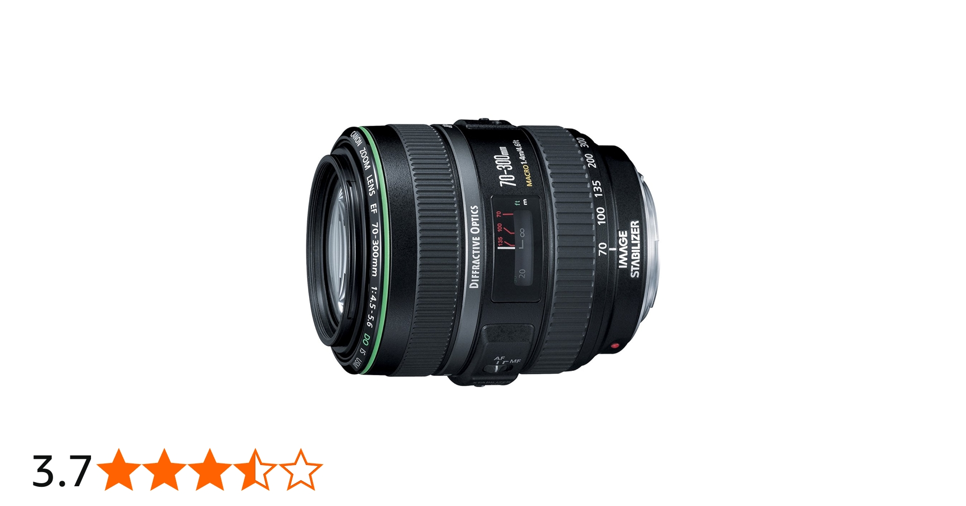 Canon EF 70-300mm f/4.5-5.6 DO is USM Lens for Canon EOS Cameras