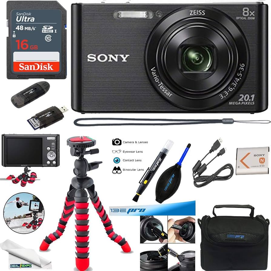 Amazon.com : Sony DSC-W830 Digital Camera (Black) - Deal-Expo