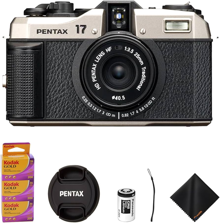 Amazon.com : Pentax 17 Compact Film Camera with Half-Frame Format