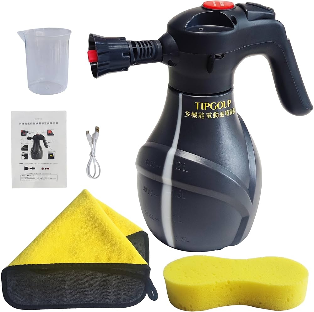 Amazon.co.jp: 電動フォームガン 洗車 フォームガン 車 バイク 泡洗車