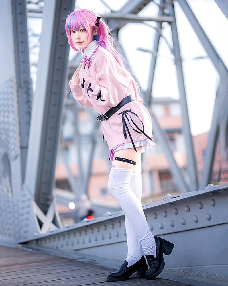 Amazon.co.jp: [milky time] ホロライブ 湊あくあ コスプレ ハロウィン