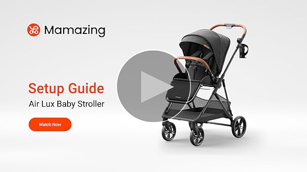 Amazon.com : MAMAZING Air Lux Baby Stroller, Carbon Fiber Frame