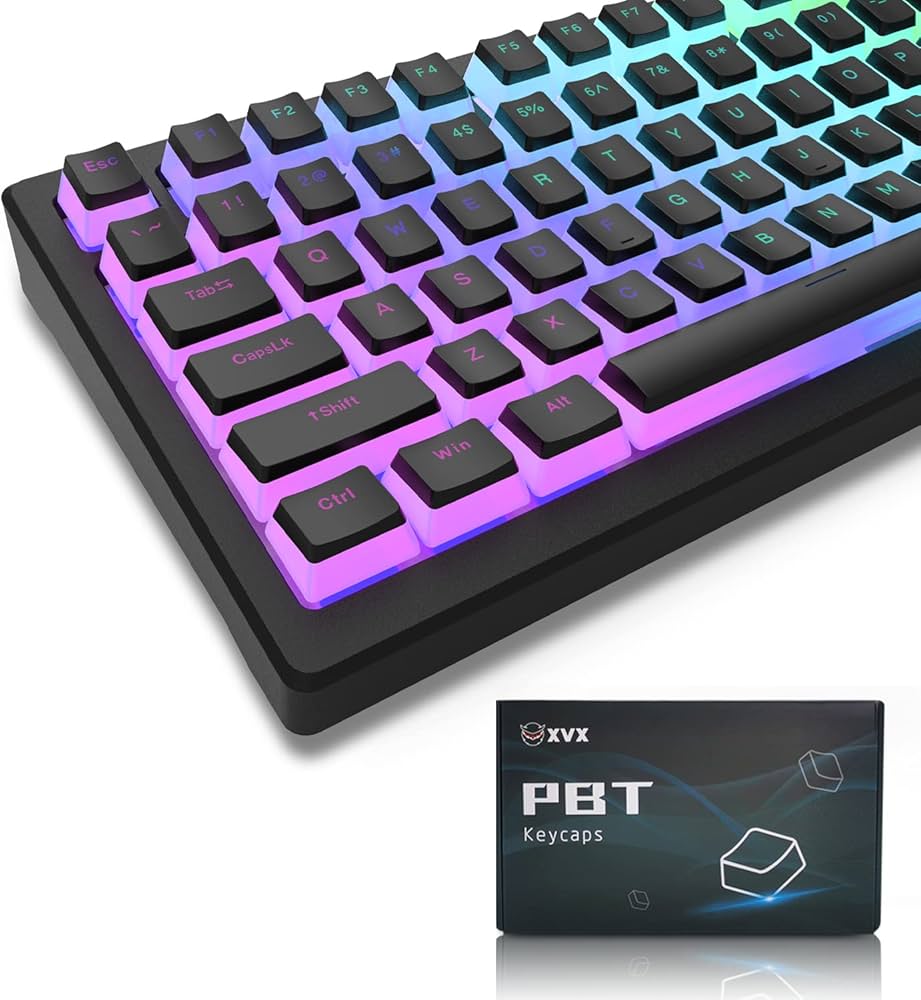 Amazon | 165キー プリンキーキャップ PBTキーキャップ 141キー＋24