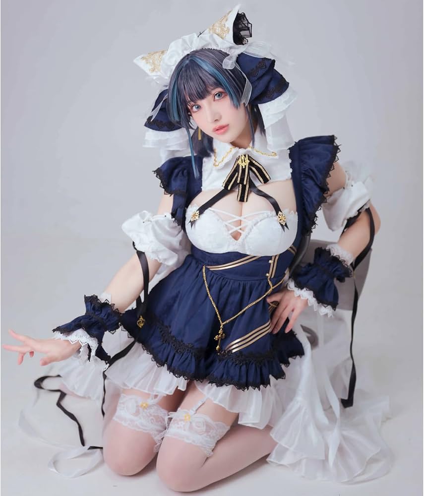 Amazon.co.jp: アズールレーン チェシャー Cheshire 柴郡猫 メイド服