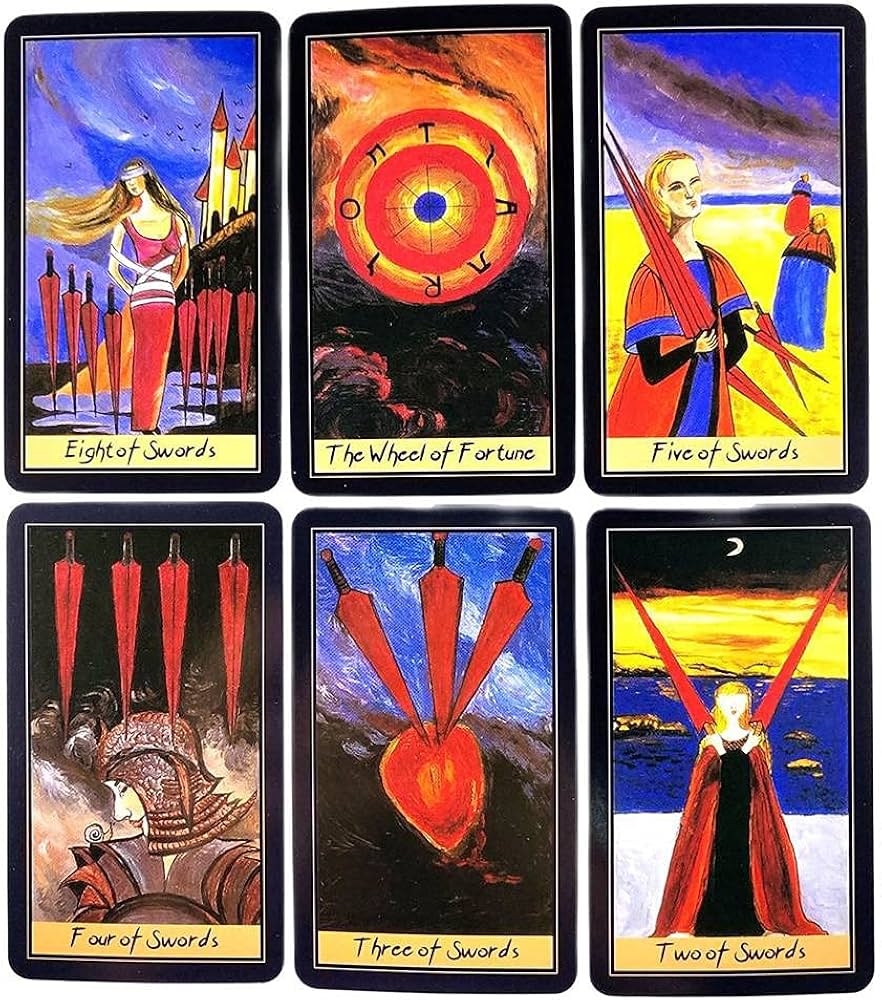 Amazon.co.jp: 運命の輪タロットカード,The wheel of fortune Tarot