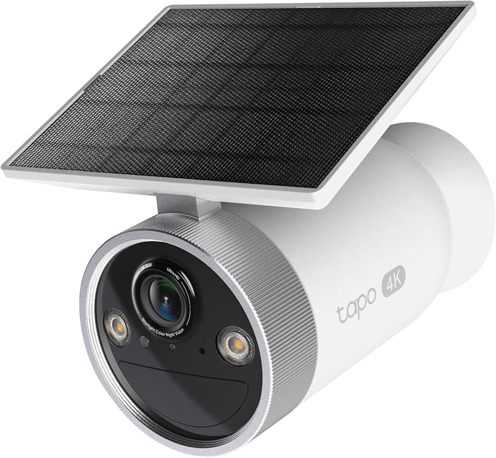 Amazon.co.jp: Tapo(タポ) 防犯カメラ 屋外 ソーラー 配線工事不要 4K