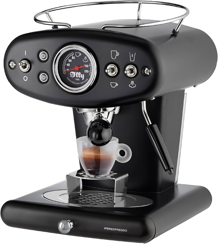 Amazon | (ブラック) - Illy X1 Anniversary エスプレッソマシン