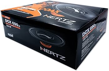 Amazon.com: Hertz Dieci Series DCX-6903 6x9 Two-Way Coaxial