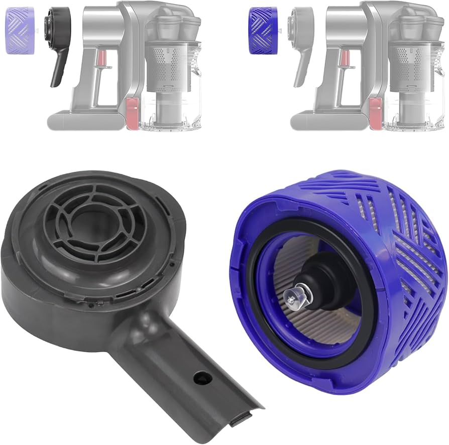 Amazon.com: Motor Rear Cover/Motor Back Cover & Filter Replacement