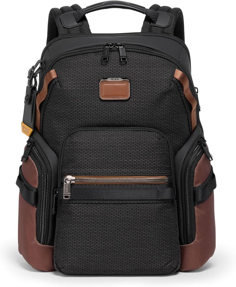 Amazon.com | Tumi Mens Navigation Backpack Black/Onyx One Size