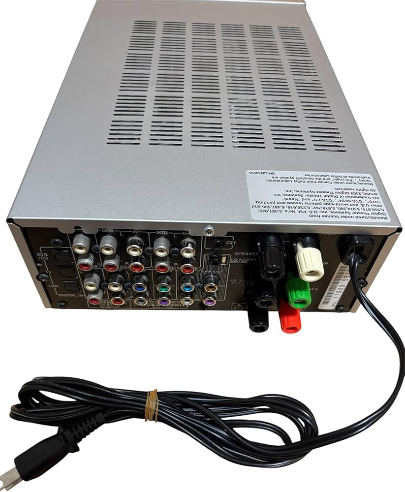 Amazon.co.jp: ONKYO INTEC205 AVセンター 35W×3ch SA-907FX(S