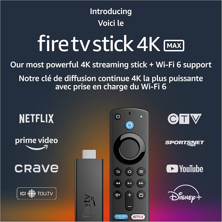 Fire TV Stick 4K Max streaming device
