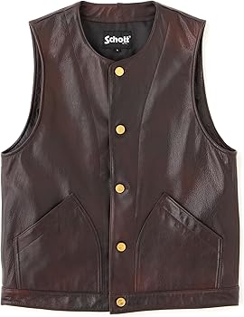 Amazon | 【Schott】【ショット】 BUFFALO LEATHER VEST バッファロー