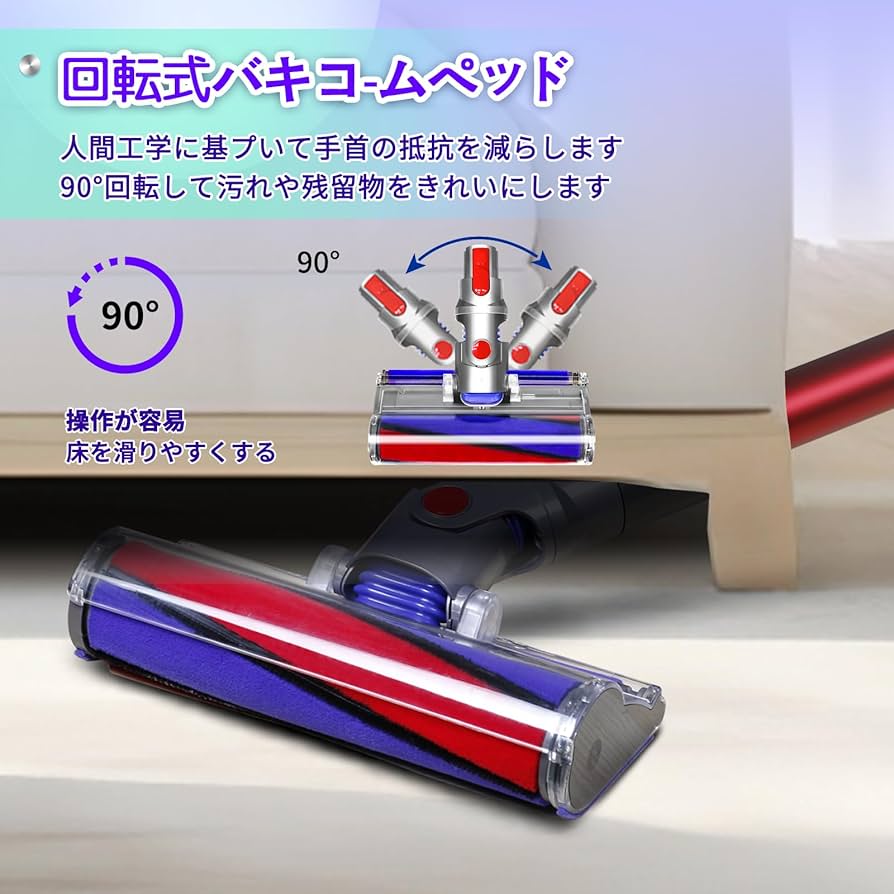 Amazon | ダイソン V8 用ソフトローラークリーナーヘッド、ダイ ソン