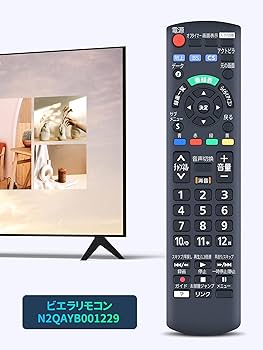 Amazon | テレビリモコン N2QAYB001229 for Panasonic パナソニック