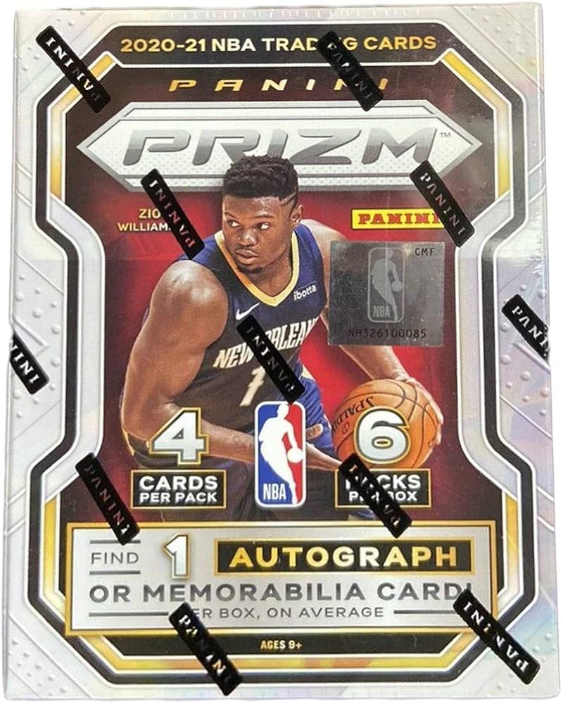 2020-2021 Panini Prizm NBA Basketball 24-Card Blaster Box, Factory