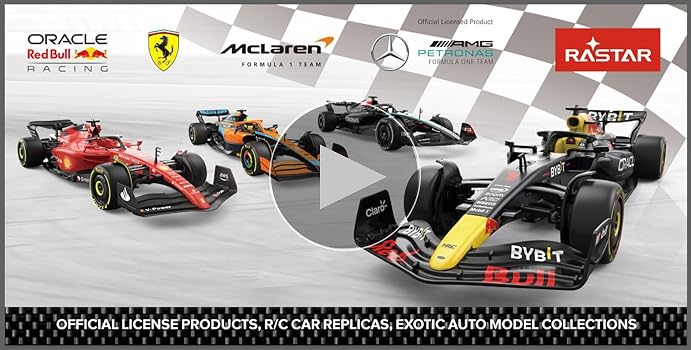Amazon.com: RASTAR Ferrari F1-75 Model RC Car, 1/18 Scale 2022