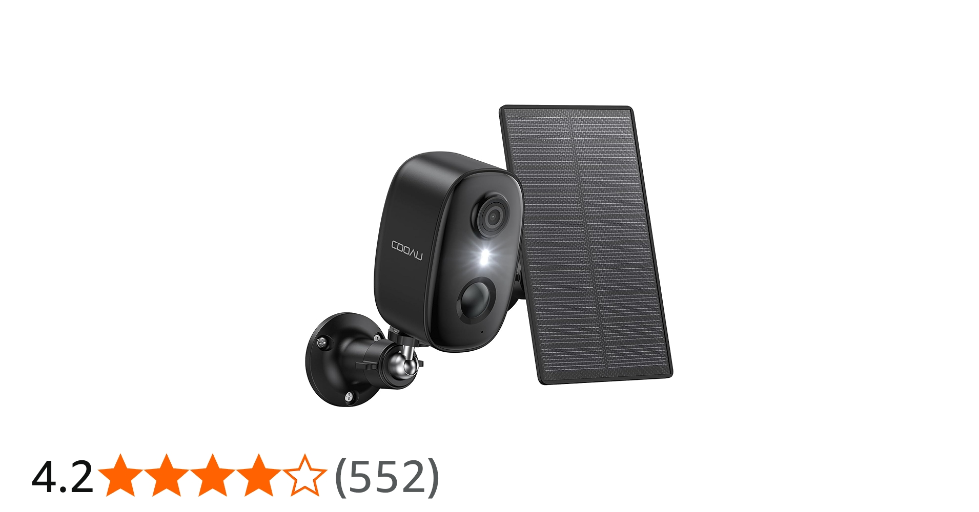 Amazon.co.jp: 【2025強化版・500万超高画素・完全無線設計】 COOAU