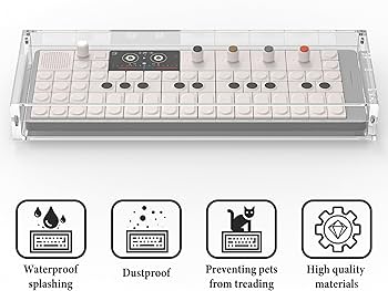 Amazon.com: Geekria Synthesizer Clear Acrylic Case Protector
