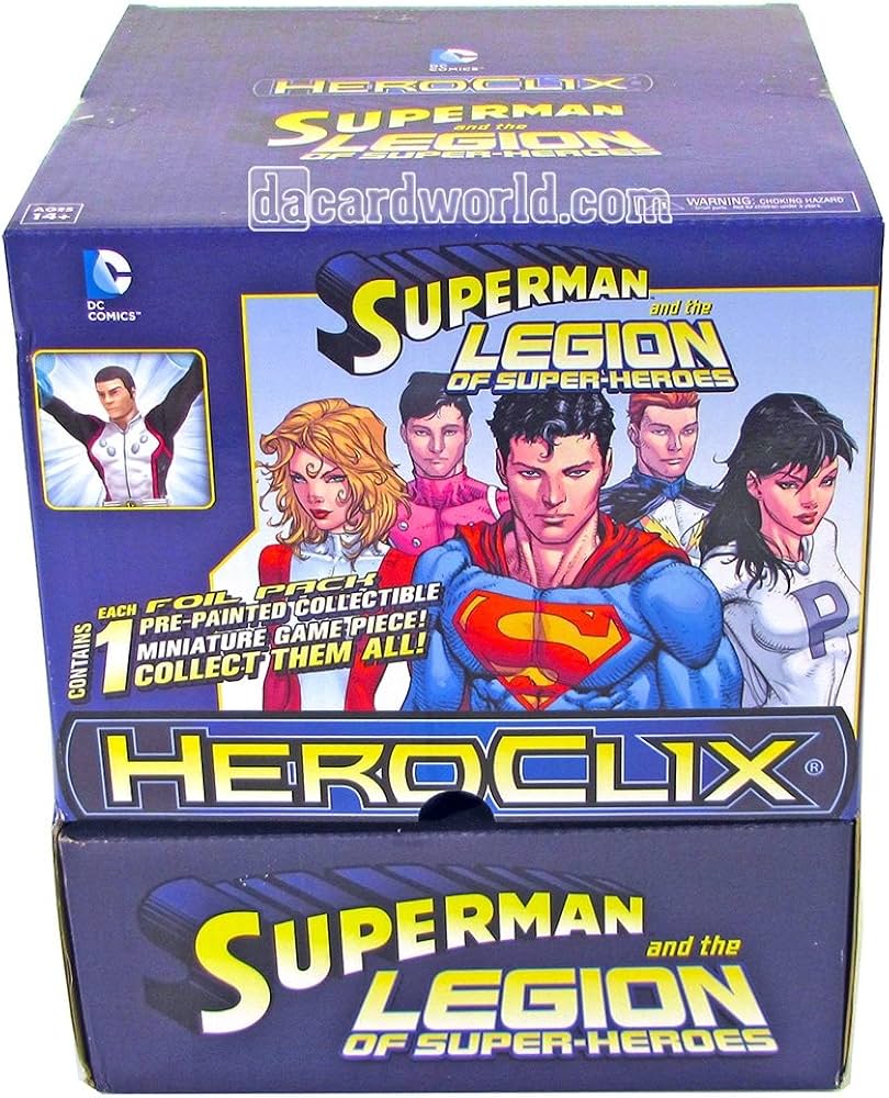 Amazon.com: WizKids DC HeroClix: Superman and The Legion of Super
