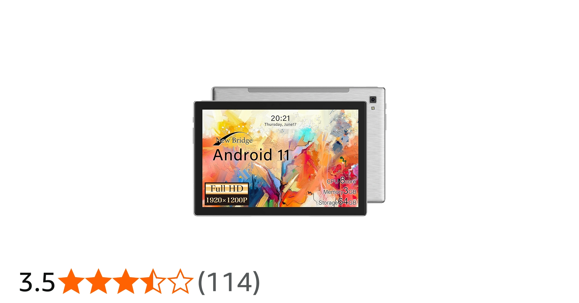 Amazon.co.jp: New Bridge NBTB101 Tablet, 10.1 Inch Newest Android