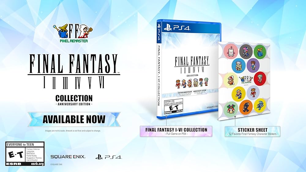 Amazon.com: FINAL FANTASY I-VI Collection Anniversary Edition 2024
