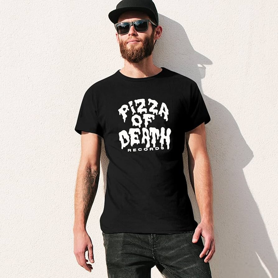 Amazon.co.jp: Tシャツ Pizza of Death 夏服 半袖 グッズ 通気性 快適